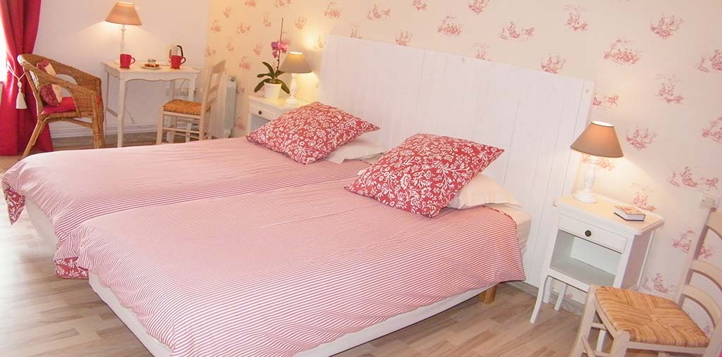 lit chambres d'hôtes Saintes